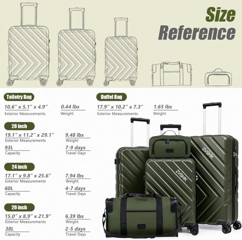 28 Inch Hardside Luggage With TSA Lock factory